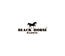 Black horse Paint